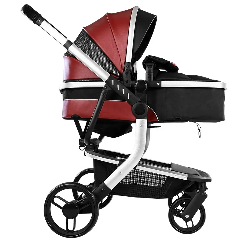 NEW FOREVER Aluminum Alloy Foldable Baby Stroller Lightweight Travel Baby Pram Luxury Stroller