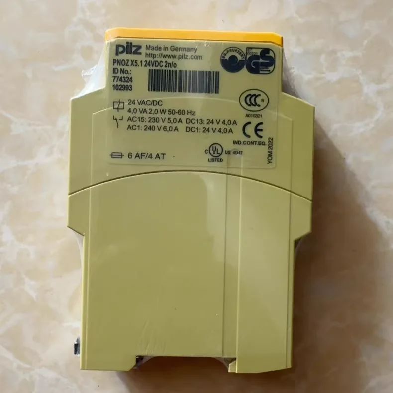 Free Shipping PILZ PNOZ X5.1 774324 24VAC DC PILZ Safety Relay Module Original New Hot Sale