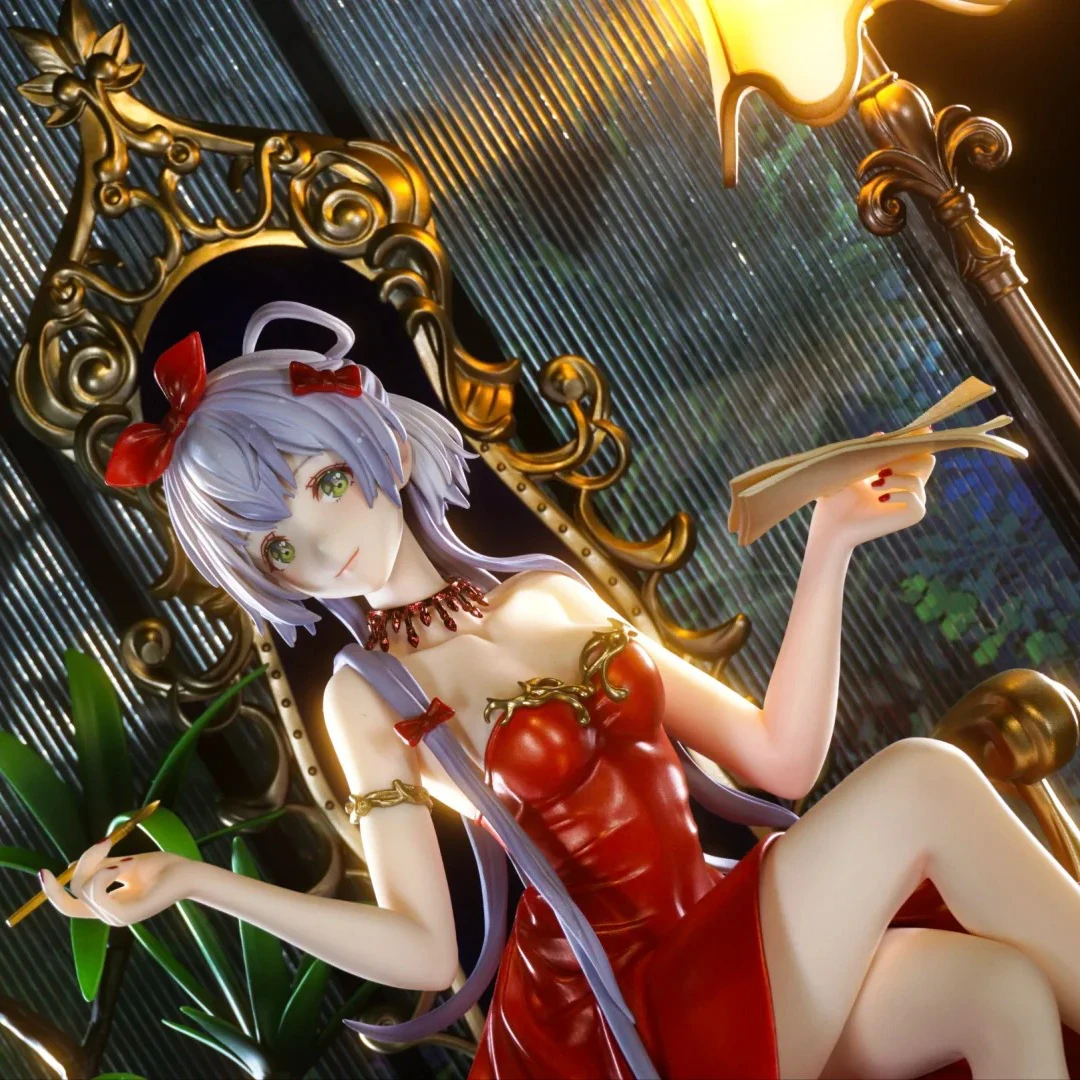 

Mysterious Places Huating 'Your Highness The Throne' Action Figure - Red Dress Luo Tianyi Blue Secret Service Collectible Toy Gk