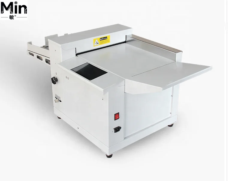 CP-350A Desktop Digital Paper Creasing and Perforating Machine with Touch Screen Operation for Printing Office Laboratory