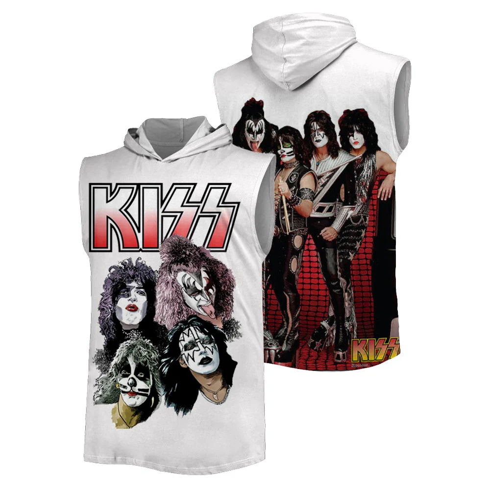 الصيف الساخن بيع ثلاثية الأبعاد المطبوعة الرياضة مقنعين سترة قبلة روك باند الهيب هوب موضة أجهزة لياقة خارجية سريعة الجافة المتضخم الرجال تانك القمم #3