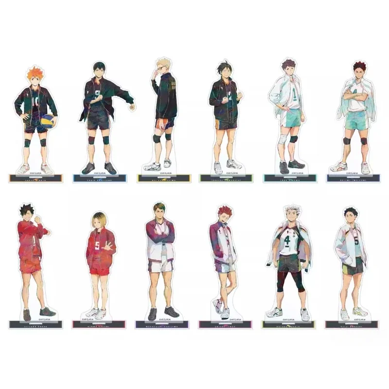 Game Kenma Kozume Tetsurou Kuroo Ushijima Wakatoshi Shoyo Hinata Acrylic Stand Doll Anime Figure Model Plate Cosplay Toy Gift