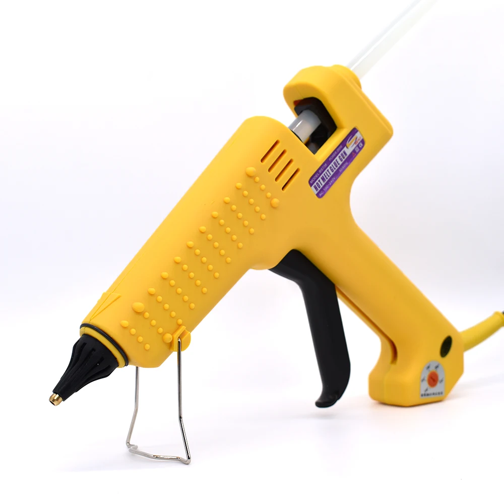 250W Professioneel Smeltlijmpistool Met Gereedschapskit Puur Koperen Mondstuk Verstelbare Temperatuur Hoog Vermogen Gebruik 11Mm Lijmstift