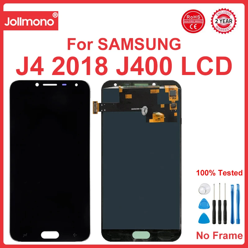 J400 Lcd For Samsung Galaxy J4 2018 Display Touch Screen Digitizer Assembly For Samsung J400 j400F J400F/DS Lcds