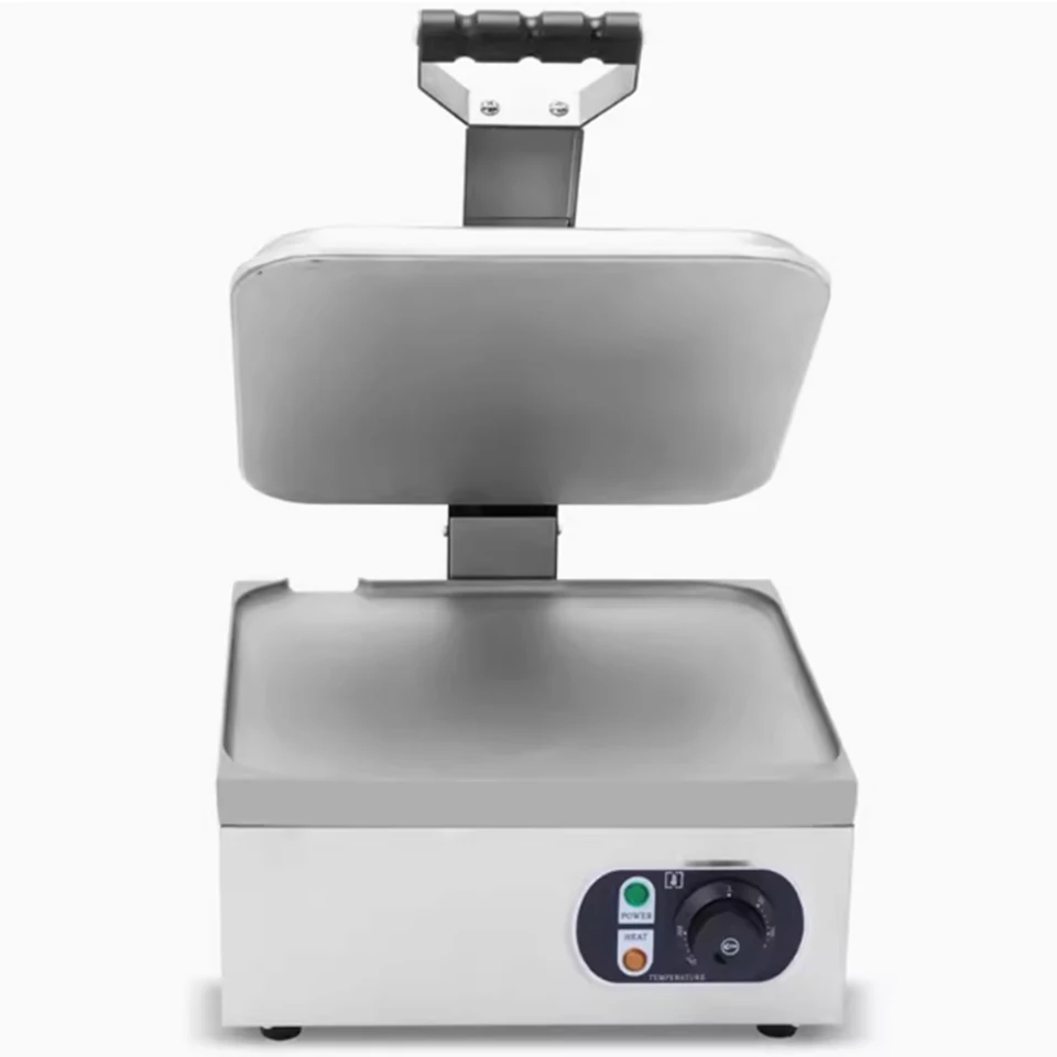 Heavy-duty commercial pop-up toaster, stainless steel toaster