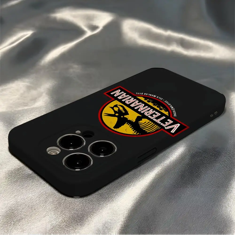 حافظة هاتف J-Jurassic Park Dinosaur World لهاتف آيفون 16 برو ماكس 15 برو 13 14 12 11 8 7 Plus X XR XS Max غطاء شامل #3