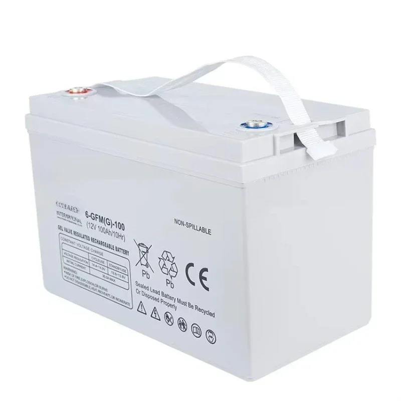 

Гелевая солнечная батарея глубокого цикла, 12 В, 24 В, 200 Ач, свинцово-кислотные батареи для восстановленного хранения энергии