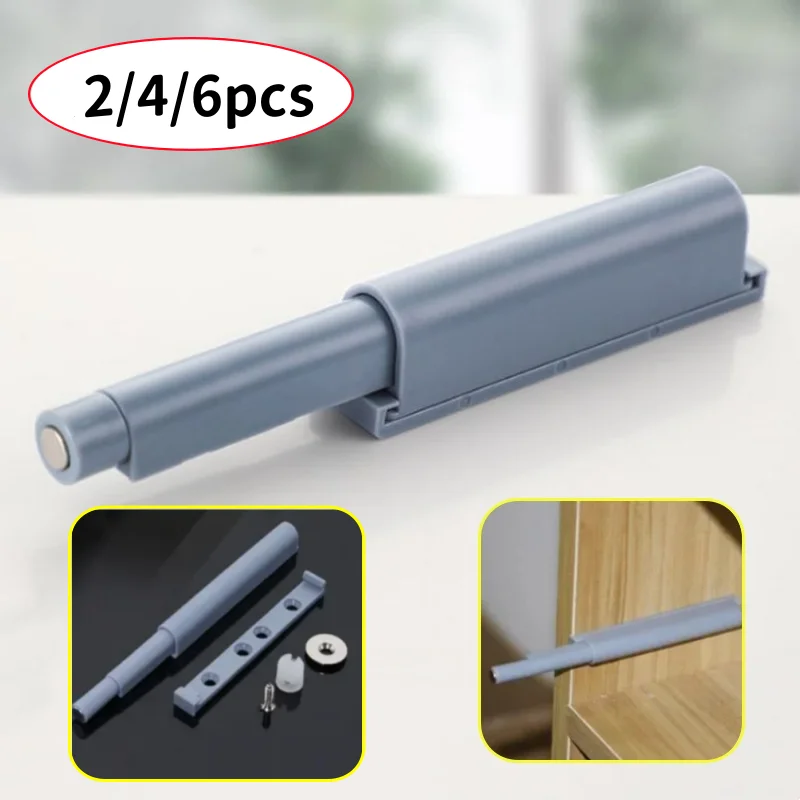 2/4/6pcs Cabinet door rebound device, Door closers, furniture hardware accessories used for cabinets shoe cabinets wardrobes etc