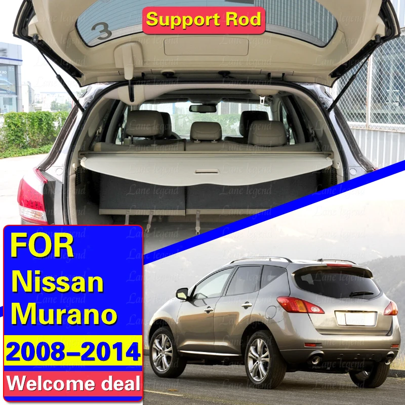 Trunk Struts for Nissan Murano 2nd Z51 SUV with Power Liftgate 2008-2014 Rear Tailgate Boot Gas Spring Shock Lift Support Rod