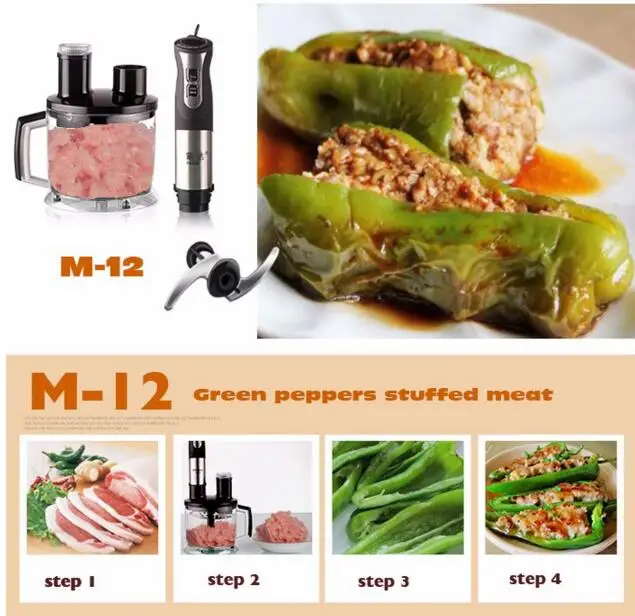 다기능 식품 가공기 전기 믹서기, 스테인리스 스틸 고기 연마기, 과일 밀크 쉐이크 믹서