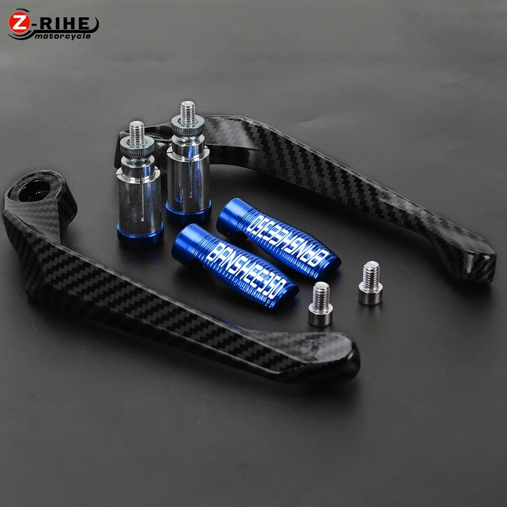 

Motorcycle Handlebar Grips Guard Brake Clutch Levers Protector For Yamaha Banshee350 YFZ350 Banshee 2002-2008 2007 Accessories