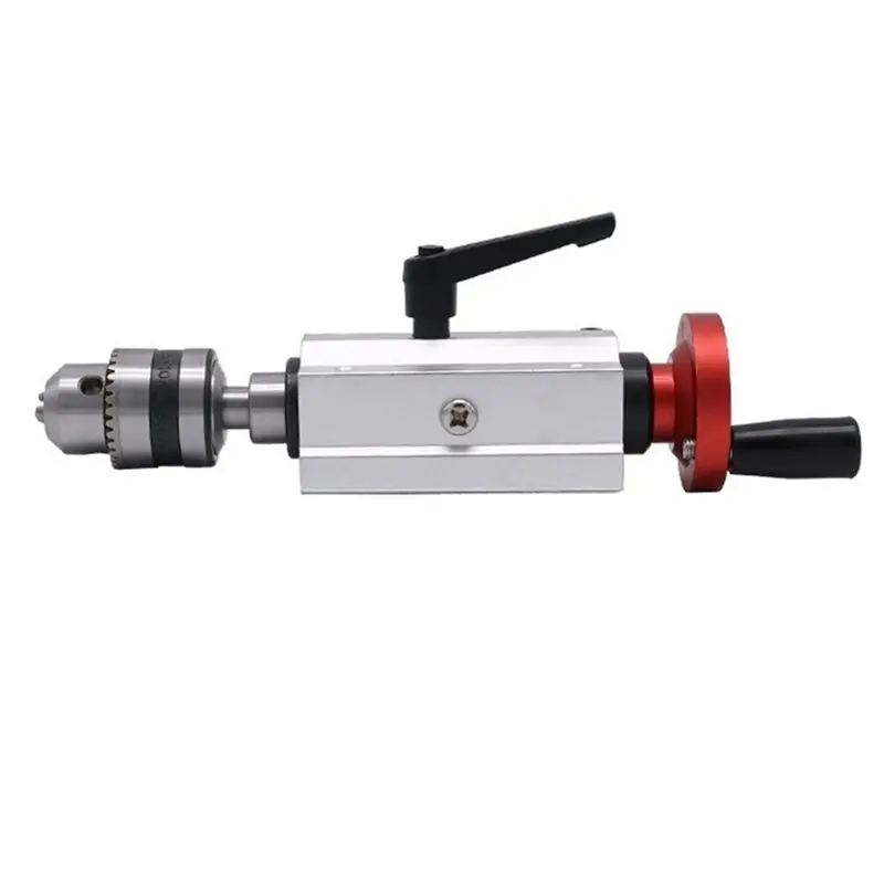 ABFI Live Center تمديد مخرطة صغيرة Tailstock قابل للسحب الذيل العلوي مقعد ل B12 تشاك مخرطة النجارة الملحقات #2