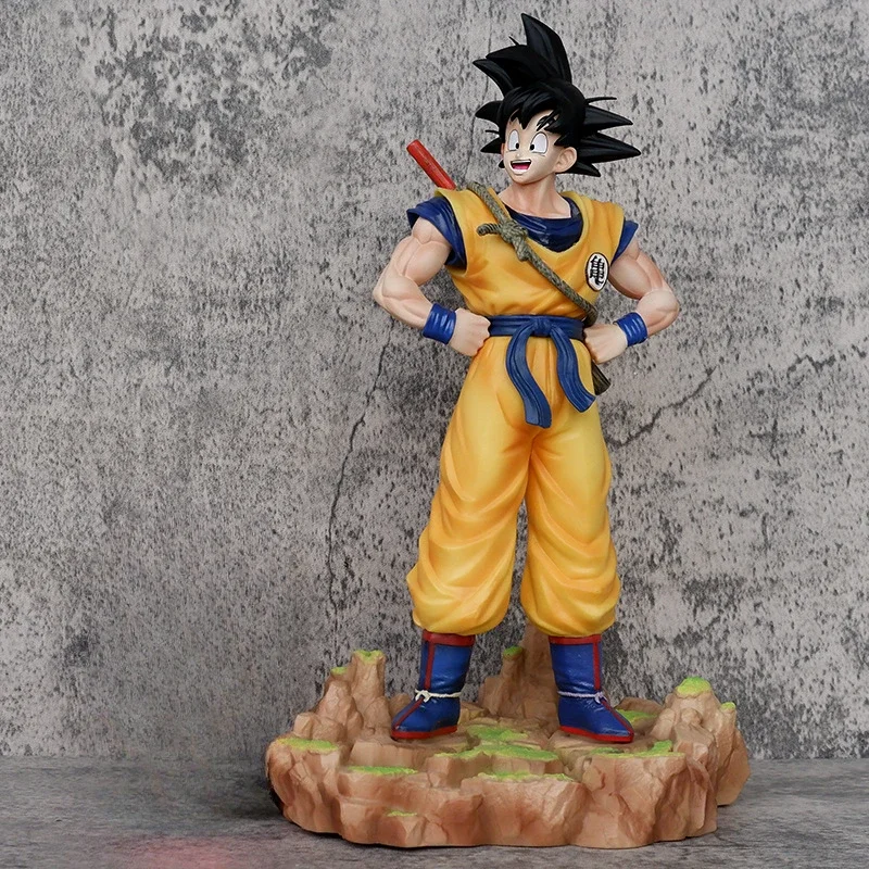 32cm Anime Dragon Ball Z Gk Son Goku Figurka Saiyan Son Goku Figurka Pvc Figurki akcji Statuetka Kolekcja Model Zabawki Prezenty