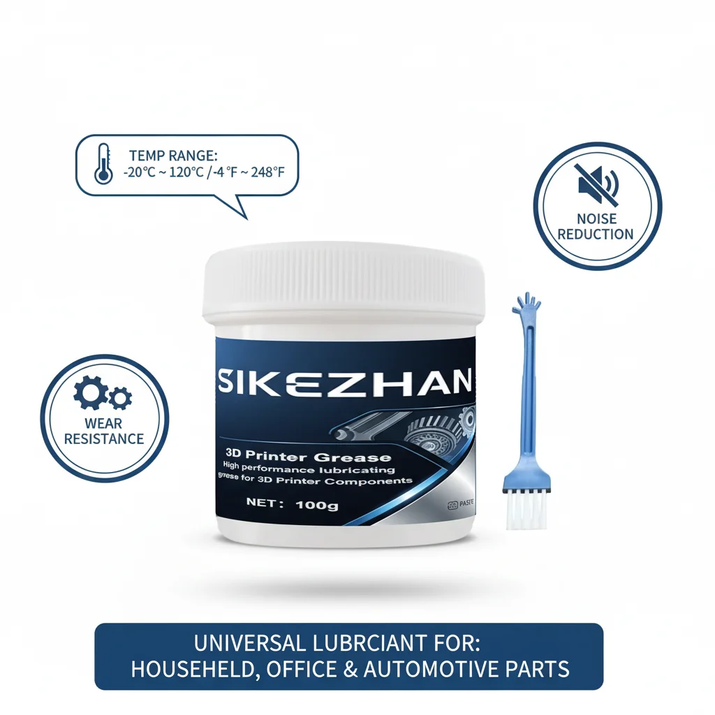 طابعة ثلاثية الأبعاد شحم الليثيوم لآلة الطباعة الرصاص المسمار والعتاد يقلل من الضوضاء باستخدام الحاسب الآلي محوري دليل السكك الحديدية دليل السكك الحديدية المعدنية المحرك السكك الحديدية