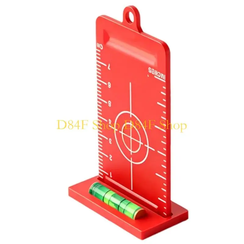 D84F Level Guide Mountable Beam Plate Featuring Integrated Spirit & Double Scale