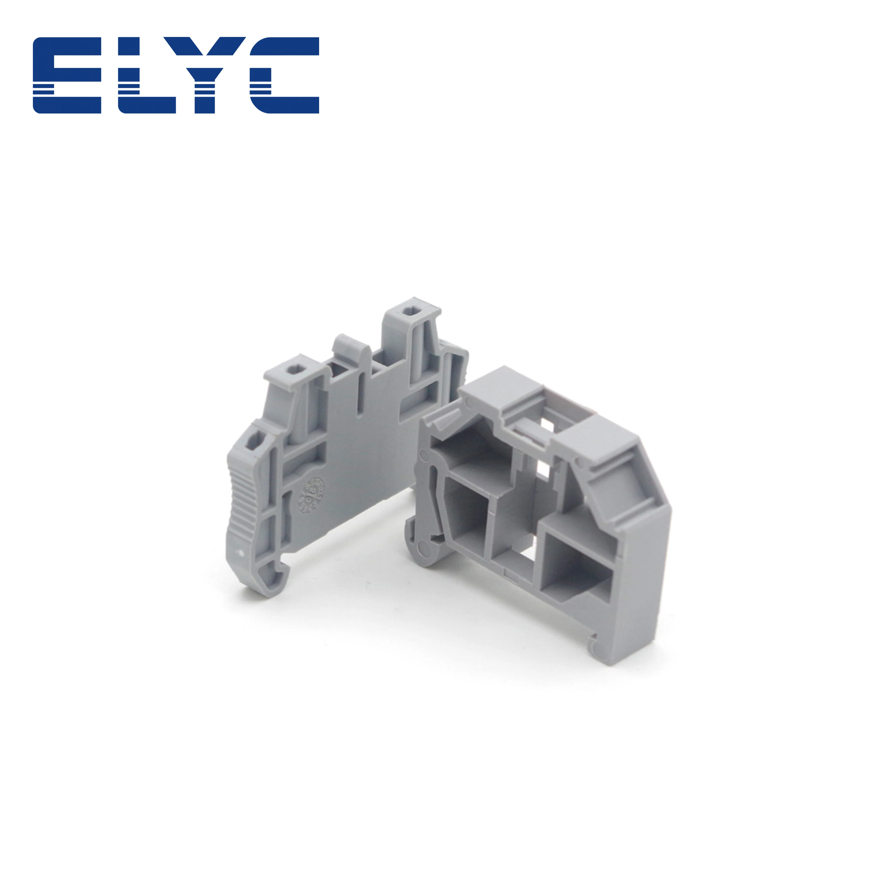 100PCS ZC249 249-117 Terminal Block Terminal Fixer Guide Clamp ST Wiring Termin ZC35-5 Self-locking Spring End Stop