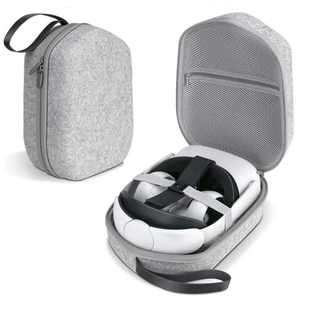 

Portable Vr Glasses Case Hard Eva Storage Bag Shockproof Protective Box Lightweight Compatible Storage Holder for