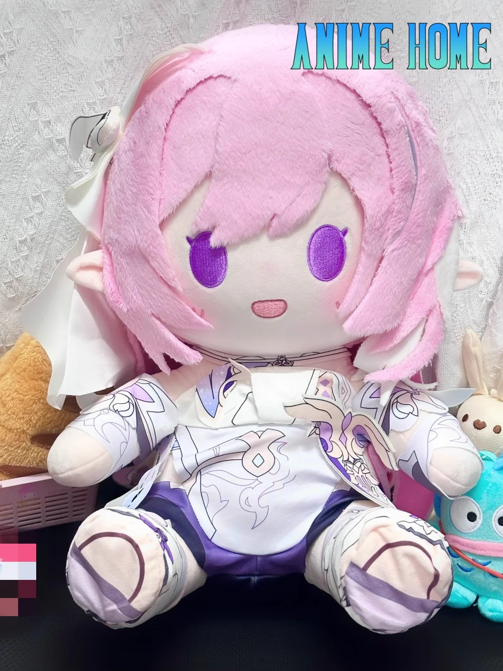 

Плюшевая кукла Honkai Impact 3rd Elysia 40 см, игрушка для сидения, одежда, костюм, игра, косплей