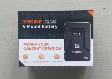 ZGCINE ZG V50 ZG-V50 V Mount Battery V-Lock lithium battery for Type-C USB Micro pocket batteries for cameras smartphones laptop