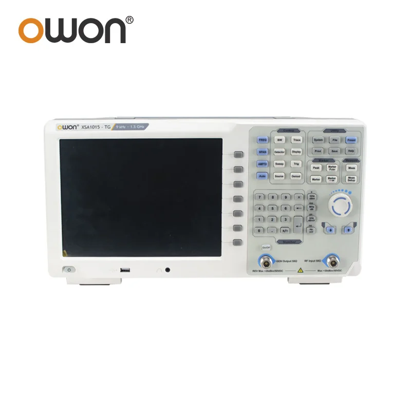 

OWON XSA1000 Spectrum Analyzer 10.4-inch LCD Frequency Range 9KHz-7.5KHz with 7.5GHz Tracking Generator EMI Pre-Compliance Kit