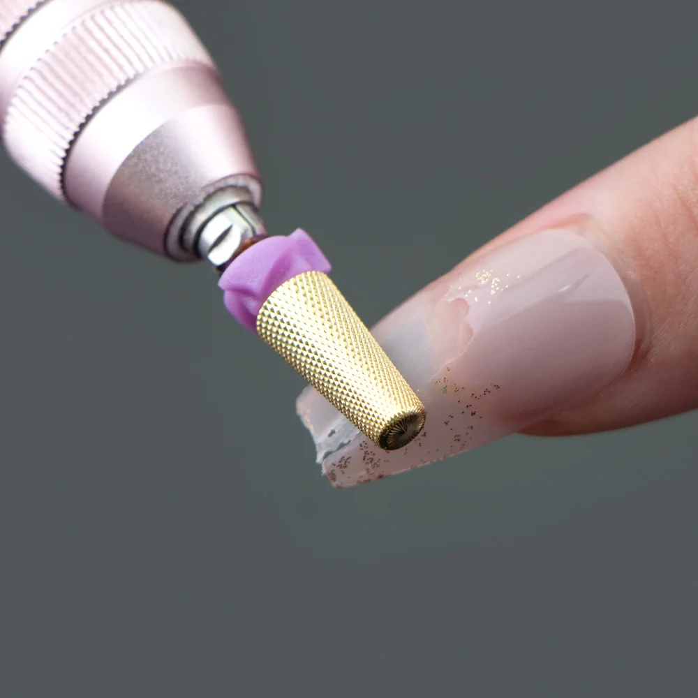 5 في 1 التنغستن الصلب مسمار لقمة ثقب قاطعة المطحنة عبر الأسنان مانيكير ملف أداة قص الأظافر UV هلام طلاء الأظافر إزالة مثقاب الخشب #5