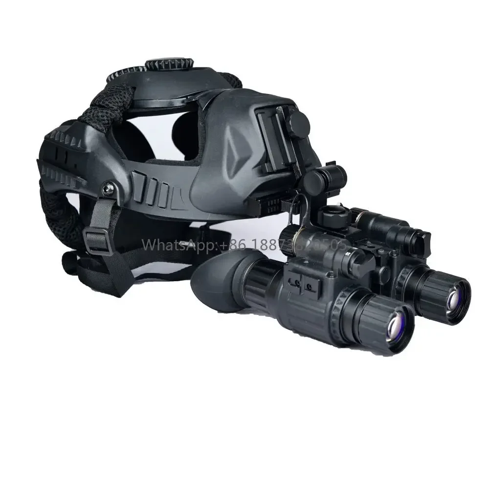 GEN2+ GEN3 Night Vision binoculars White Green Image Intensifier with Helmet Mount,Detachable into Two Monocular Night Vision sc