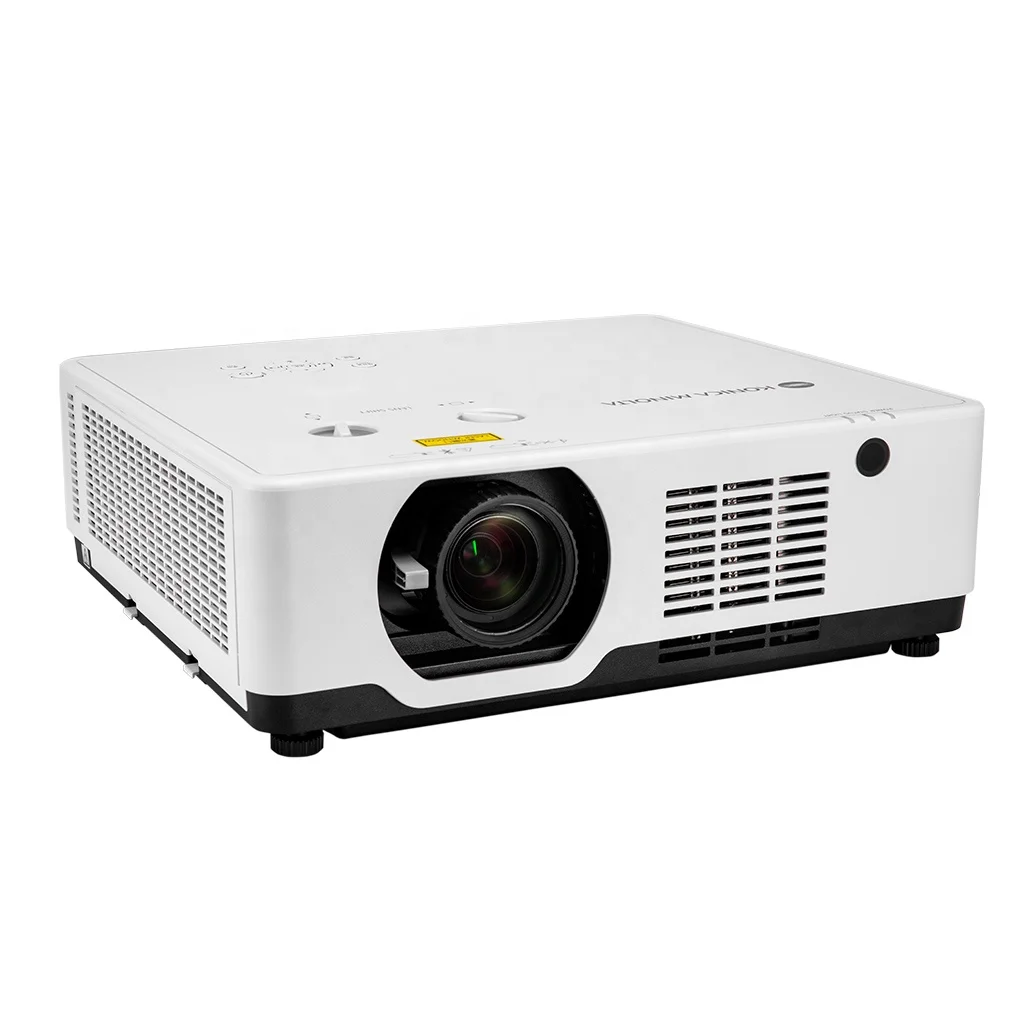 7000-Lumen 3LCD Laser Projector 3D Mapping Business Education WUXGA 4K Built-In Speakers 30-300inch Screen