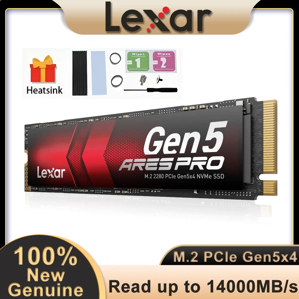 Lexar ARES PRO Gen5 SSD 790X PRO: O Melhor Upgrade para Performance em PC e PS5 em 2024