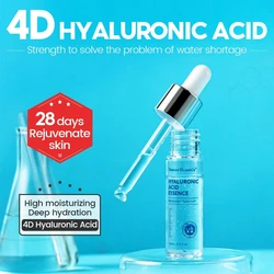 Hyaluronic Acid Face Serum Anti-Aging Shrink Pores Moisturizing Repair Dry Rough Skin Essence Whitening Face Skin Care Products