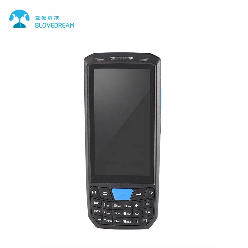 Blovedream T80 PDA Manufacturer UHF RFID Reader Mobile Data Terminal Barcode Handheld Reader Data Collector Pdas