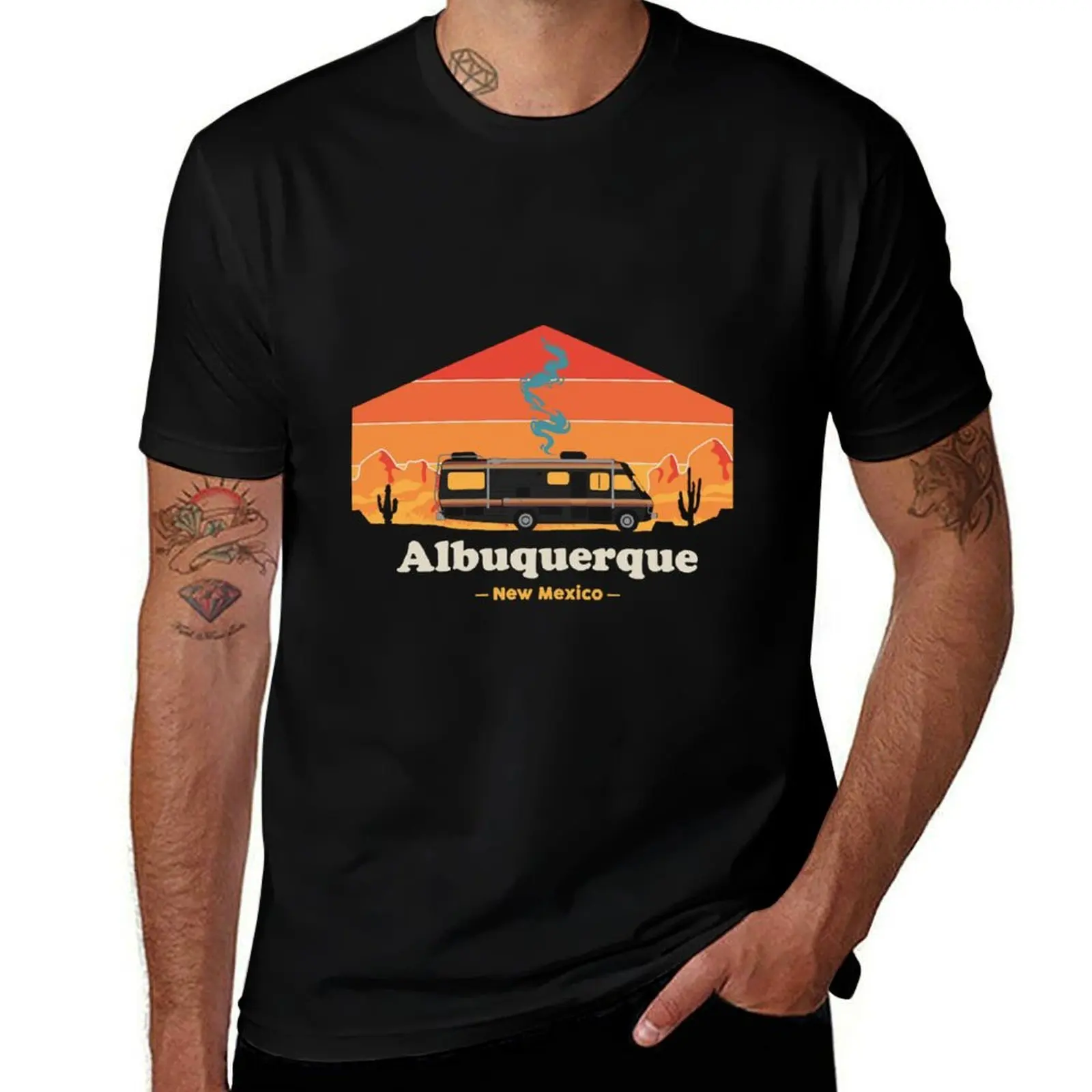 Albuquerque - Breaking Bad T-Shirt Work Style Casual T-Shirt