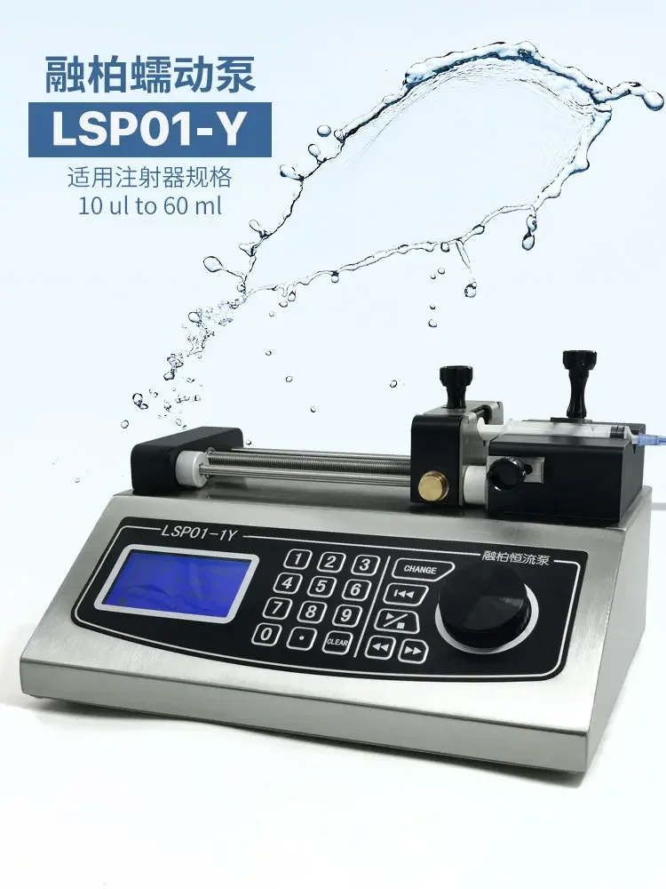 bomba de jeringa inteligente nano-microfluido multicanal