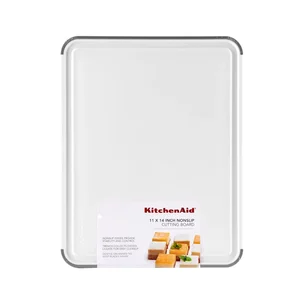 Nonslip Plastic Cutting Board Durable Design Dishwasher Safe Nonabsorbent Rectangular Kitchen Essential Food Prep Tool with