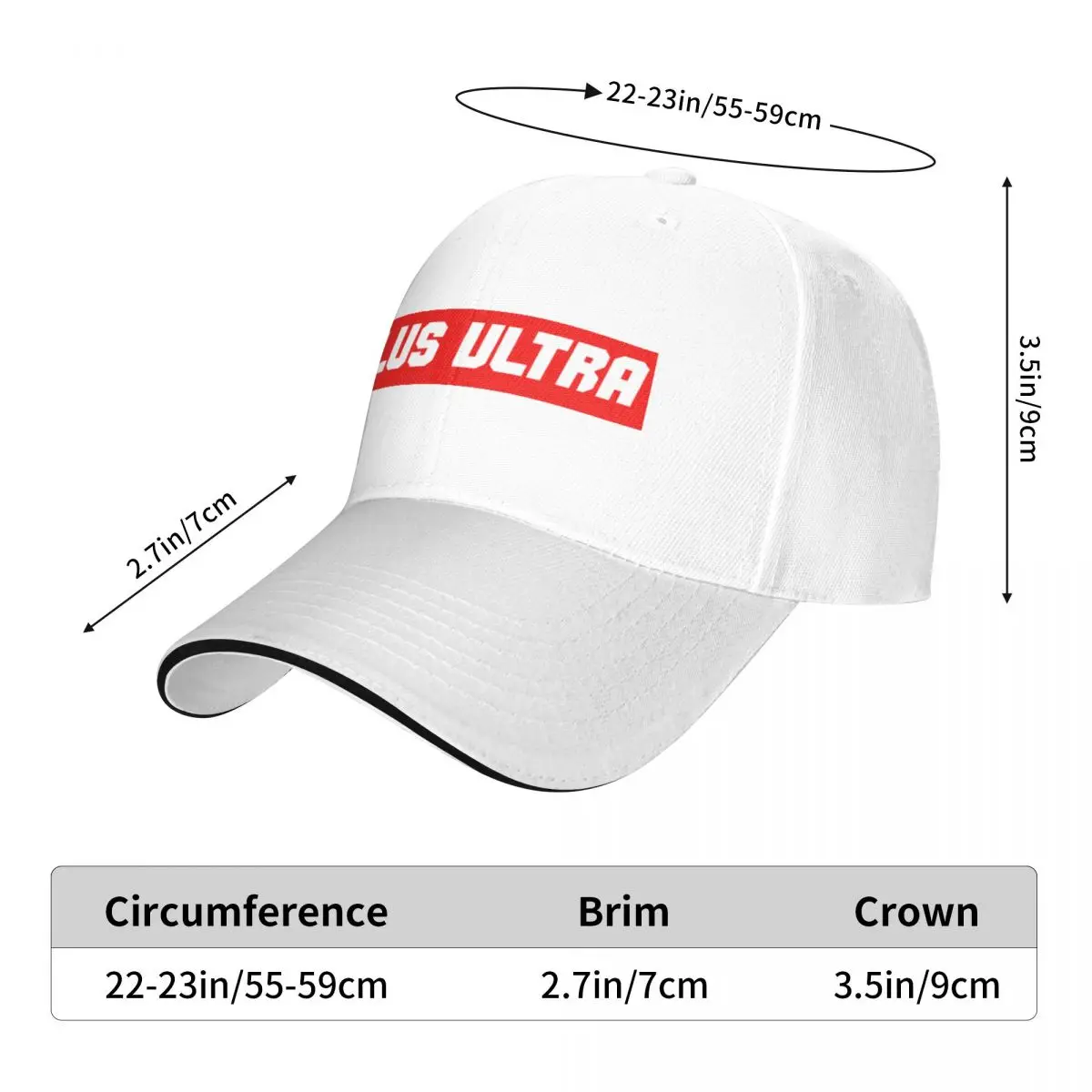 Plus Ultra Summer For Girls A Baseball Cap Hat