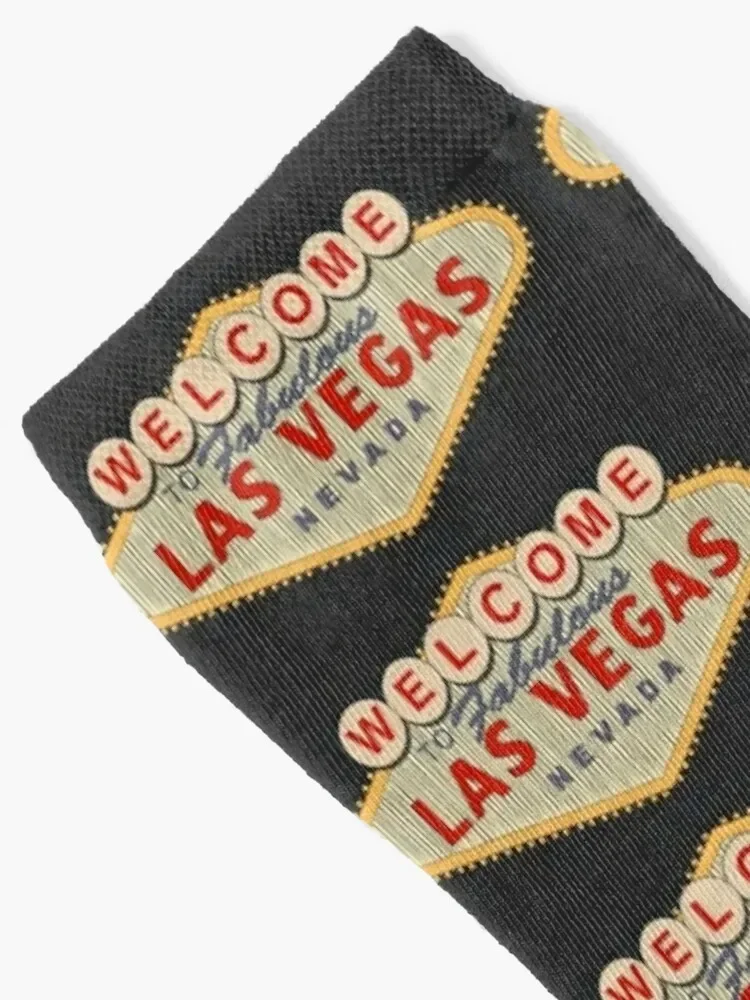 Fabulous Las Vegas Socks kids floral custom sports cotton Men's Socks Women's