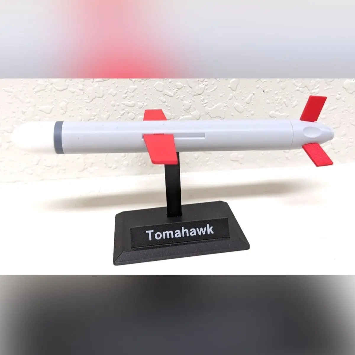 Модель круивной ракетки FANDAO Tomahawk 1:30 - коллекционное военное украшение ракели для любителей военных нас, реквизит с 3D принтом, подарок