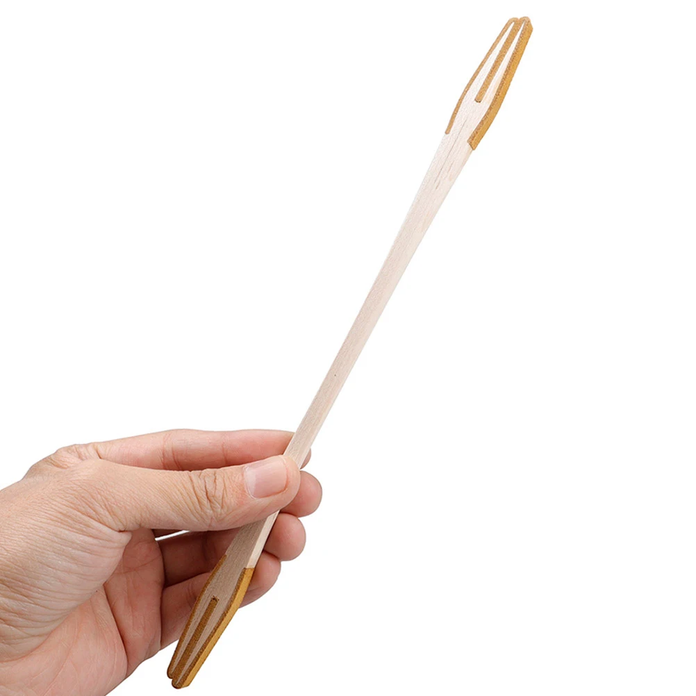 

2 Pcs Sound Piano Tuning Tools Fork Accessories Treble Mutes Wooden Kit Accessory