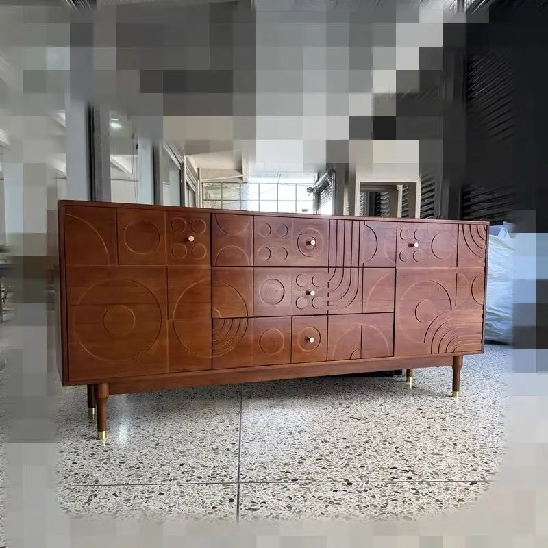 خشب البقس المستورد فن الشمال الإبداعي الفرنسي في العصور الوسطى الرجعية الرياح الخشب الصلب نحت عناصر زهرة باب مزدوج