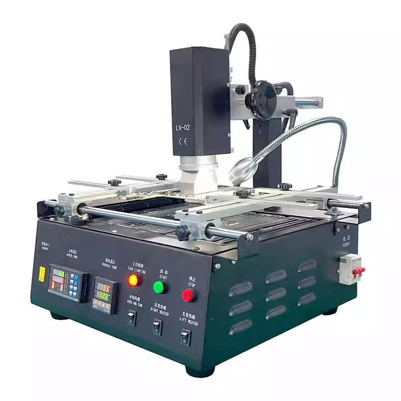 Dual-Temperature Zone Desoldering Stat Mobile Phone Repair Station Chip Desoldering Station Mobile Phone & Computer Repair Tools