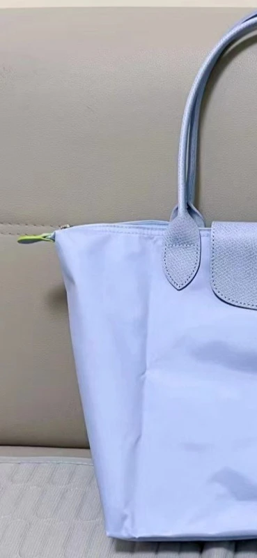 2026 Lightweight Foldable Nylon Shoulder Bag Ladies Water Resistant Shopping Tote Bag Large Handbag for Travel Daily Office image 3