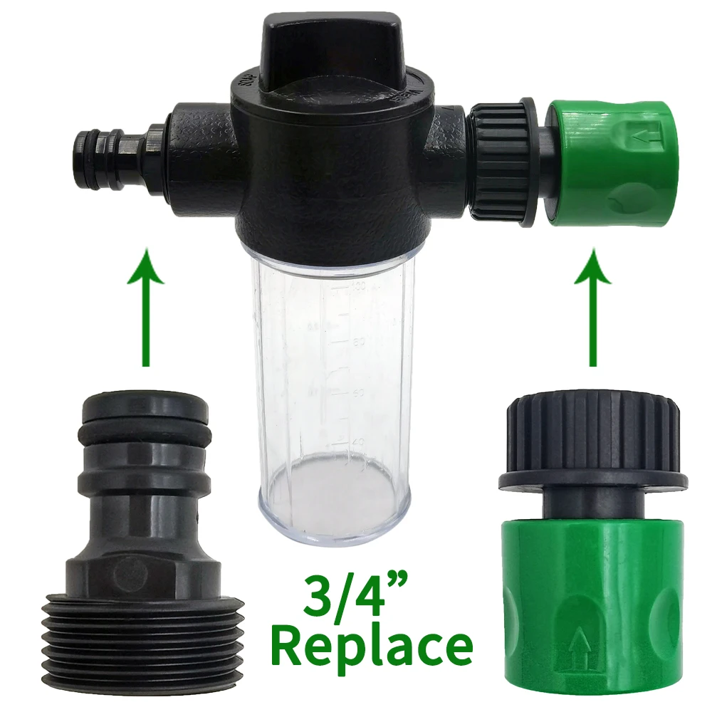 Oasis conector rápido bocal euro eua 3/4 Polegada macho rosqueado mangueira adaptador para tubulação de jardim sistema rega irrigação por gotejamento