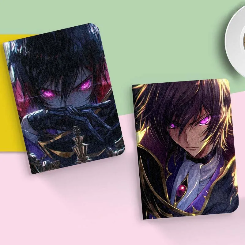 

Code Geass Cool Anime For Vivo IQOO Pad Pad2 Pad3 Pad5 Air SE Pro 11 11.5 12.1 12.3 13 inch Foldable Cover Tablet Case