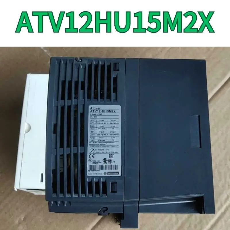 second-hand  ATV12HU15M2X frequency converter 1.5KW/220V  test OK Fast Shipping