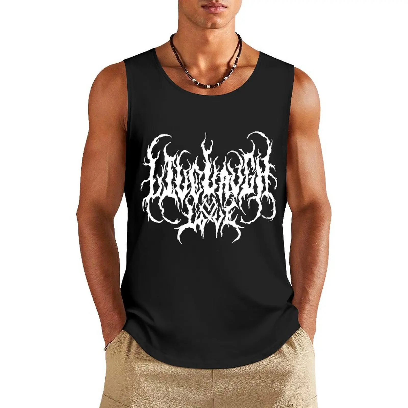 

Live, Laugh, Love Tank Top sleeveless jackets Gym T-shirts for men gym clothes man fitness