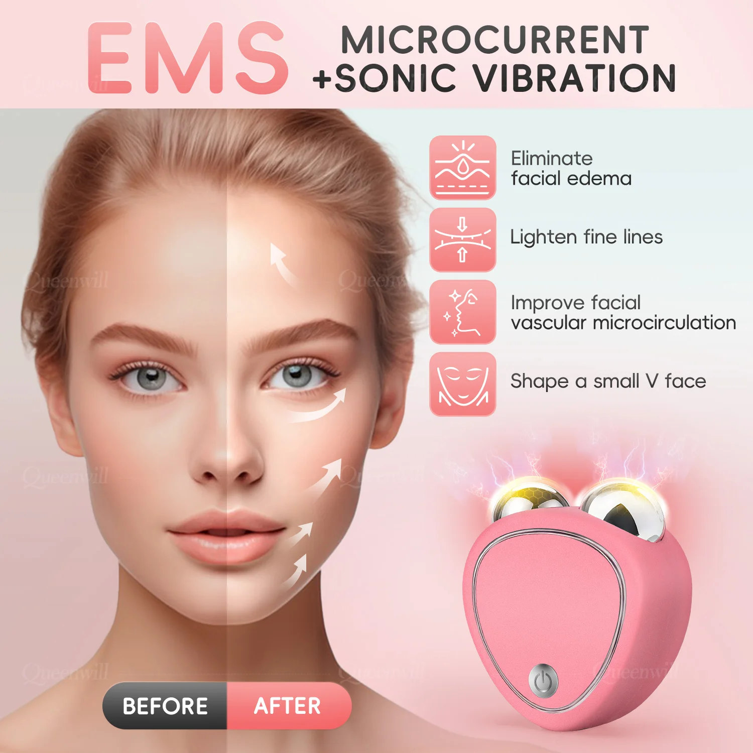 Face Lifting Devices Microcurrent Facial Massager EMS Slimming Face Tool Sonic Vibration Roller Charging Beauty Tightening - AliExpress 66 Face Lifting Devices Microcurrent Facial Massager EMS Slimming Face Tool Sonic Vibration Roller Charging Beauty Tightening - AliExpress 66
