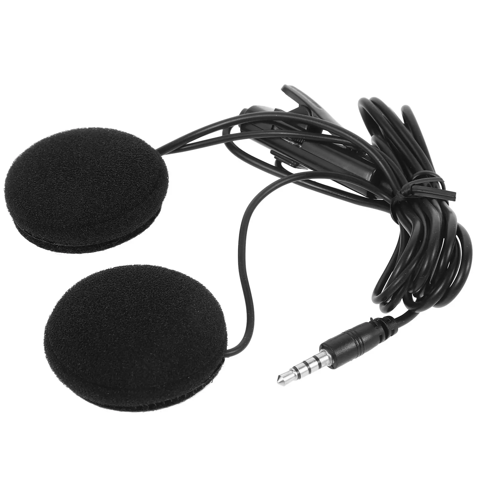 

Motorcycle Headset 3.5mm Motorcycle Earphone Windproof Noise Reduction High Sound Quality Voice Call Music