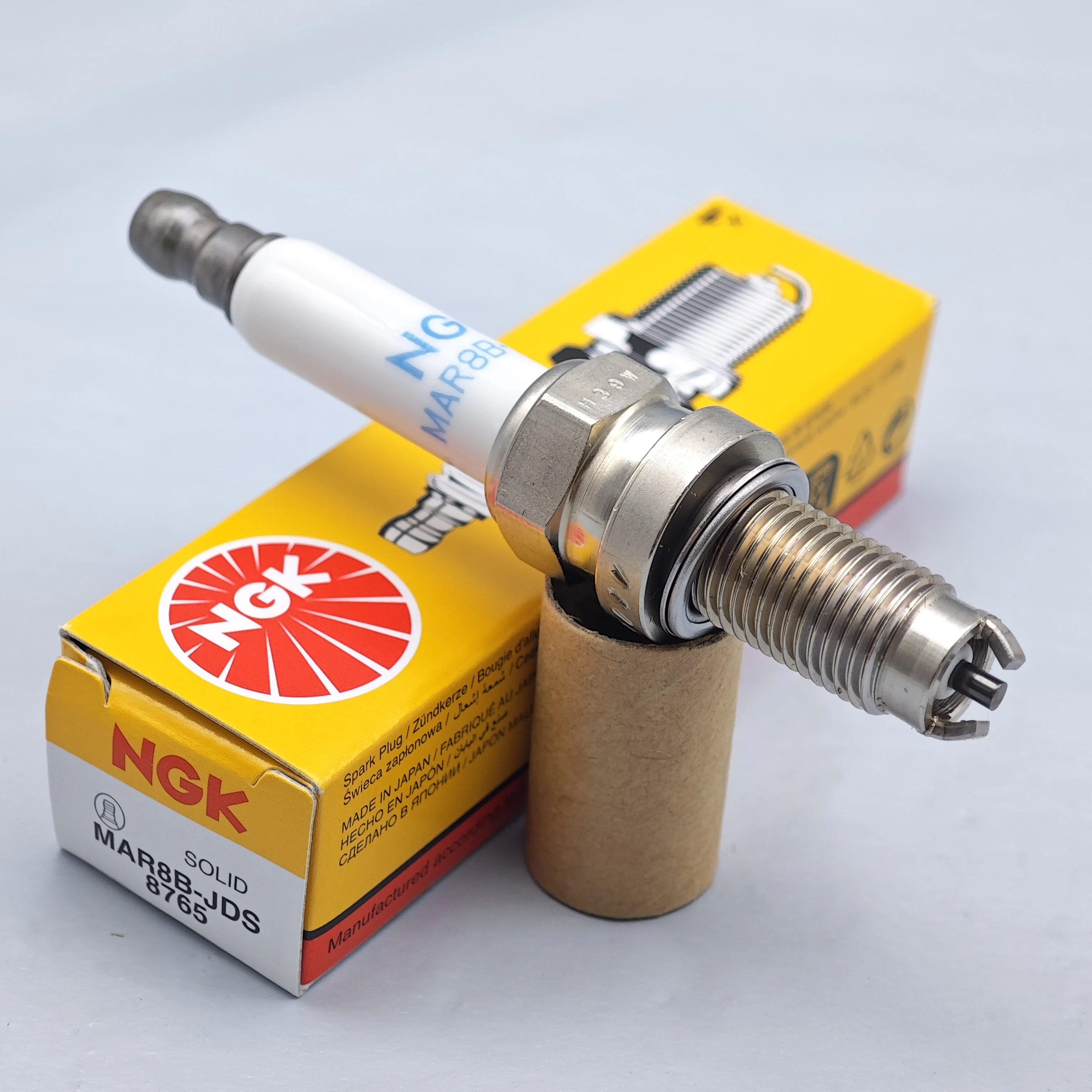 NGK MAR8B-JDS 8765 Genuine Spark Plug 1 PCS for BMW R1200 GS ADV RT R nineT Series