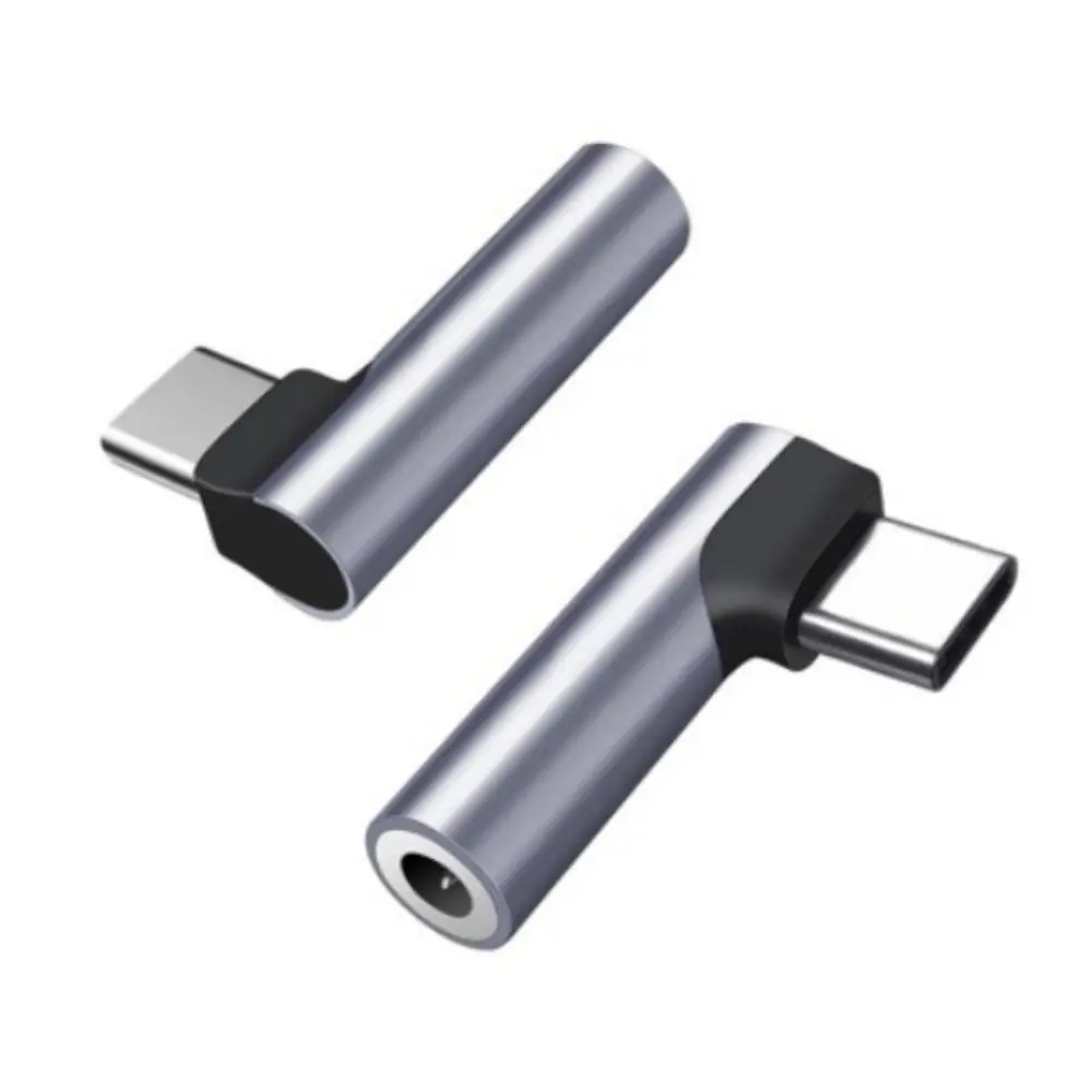 نوع C إلى 3.5 مللي متر محول سماعة الرأس Usb C الصوت سماعة محول HIFI سماعة رأس سلكية صغيرة نوع C محول لسماعات الرأس/الهاتف