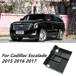 Car Center Console Organizer Armrest Storage Box Tray Fit for Cadillac Escalade 2015 2016 2017 car-styling accessories