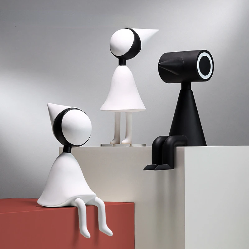 

Home Furnishing Monument Valley Crow Man Decoration Home Furnishing Living Room Bedroom Desktop Resin Soft Decoration
